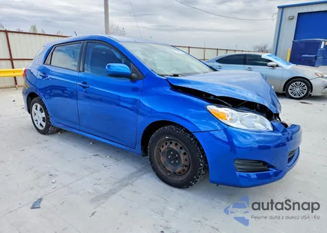 2009 Toyota Corolla Matrix z USA, uszkodzony, nr VIN 2T1KU40E59C088501